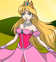 Color The Princess From The Castle