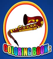 Coloring Book Musical Instrument