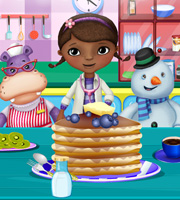 Doc McStuffins And Friends Cooking Pancakes