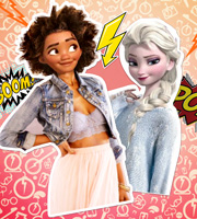 Elsa and Moana Popularity Challenge