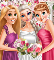 Elsa and Princesses Wedding