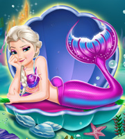Elsa Mermaid Queen