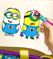 Minions Coloring Book