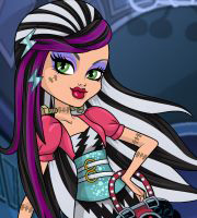 Monster High Frankie Stein Hairstyle