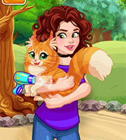 Olivia Adopts a Cat