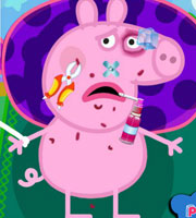 Peppa Pig Injured