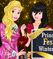 Princesses Festive Winter Looks