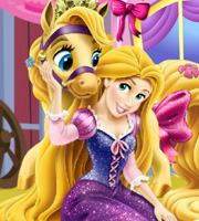 Rapunzel Carriage Decor