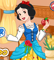 Snow White Patchwork Dress H5