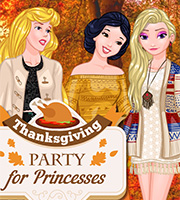 Thanksgiving Party for Princesses