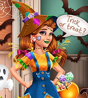 Victoria's Halloween Scarecrow Costume